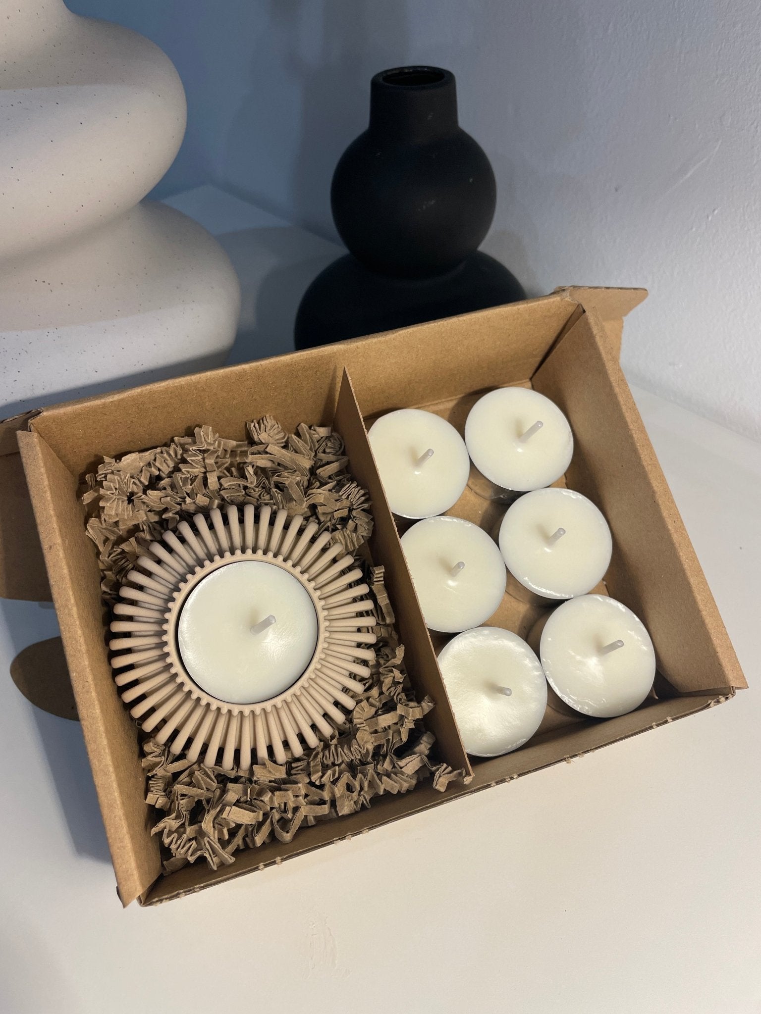 Pack porta velas 3D - Vibras Artesanía