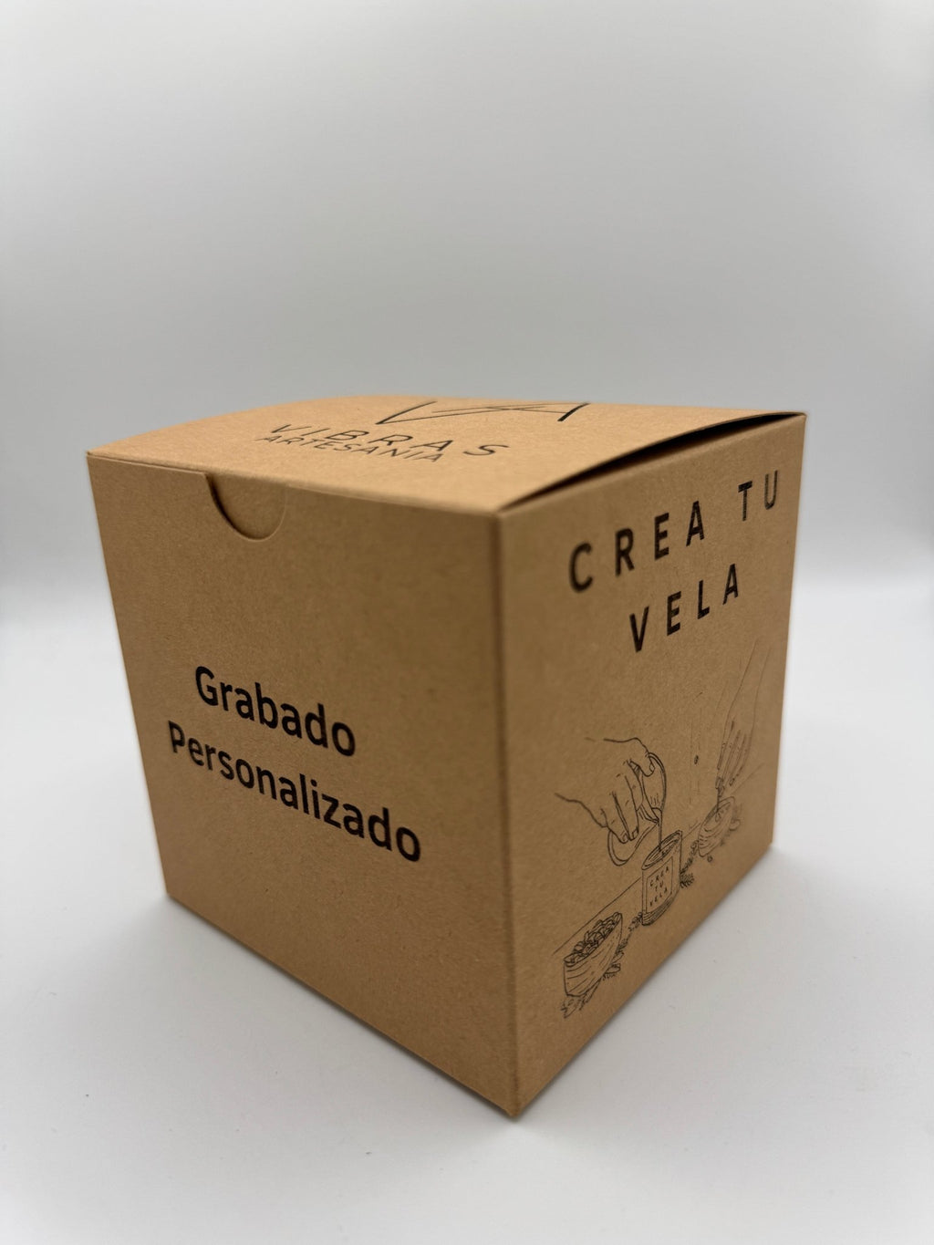 Crea Tu Vela - Grande (250 gr.) - Vibras Artesanía