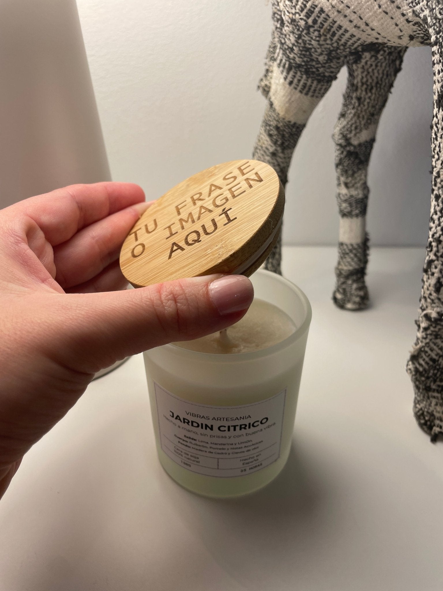 Crea Tu Vela Personalizada - Vibras Artesanía