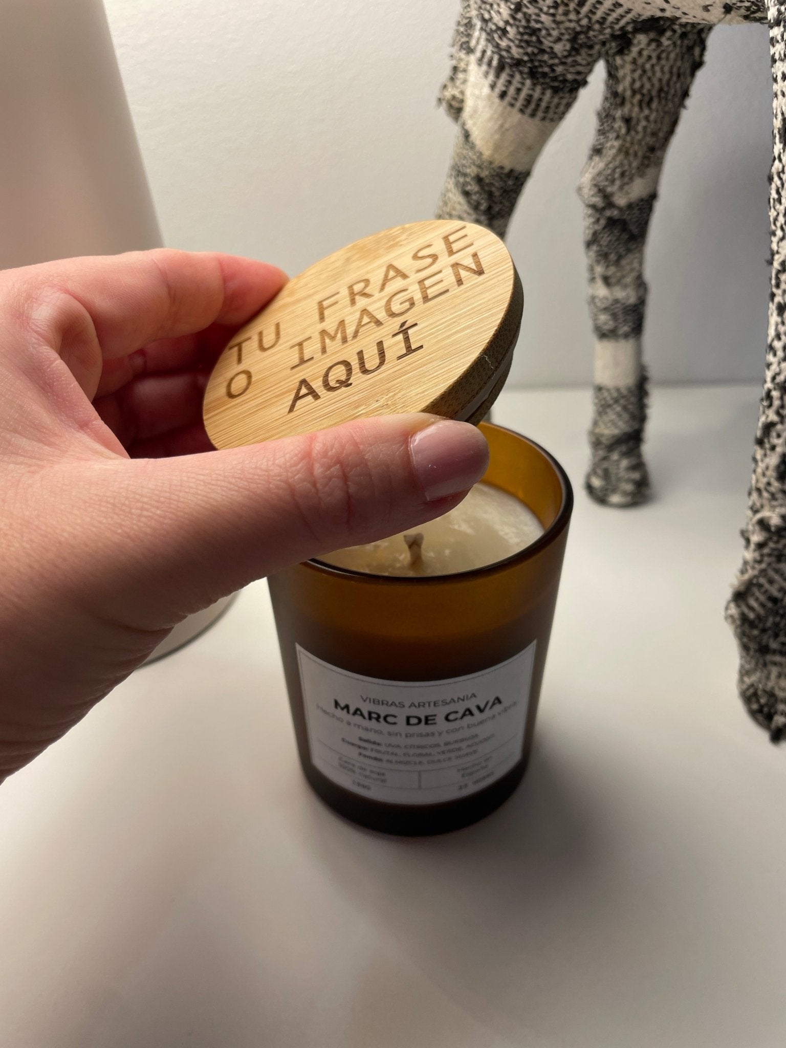 Crea Tu Vela Personalizada - Vibras Artesanía