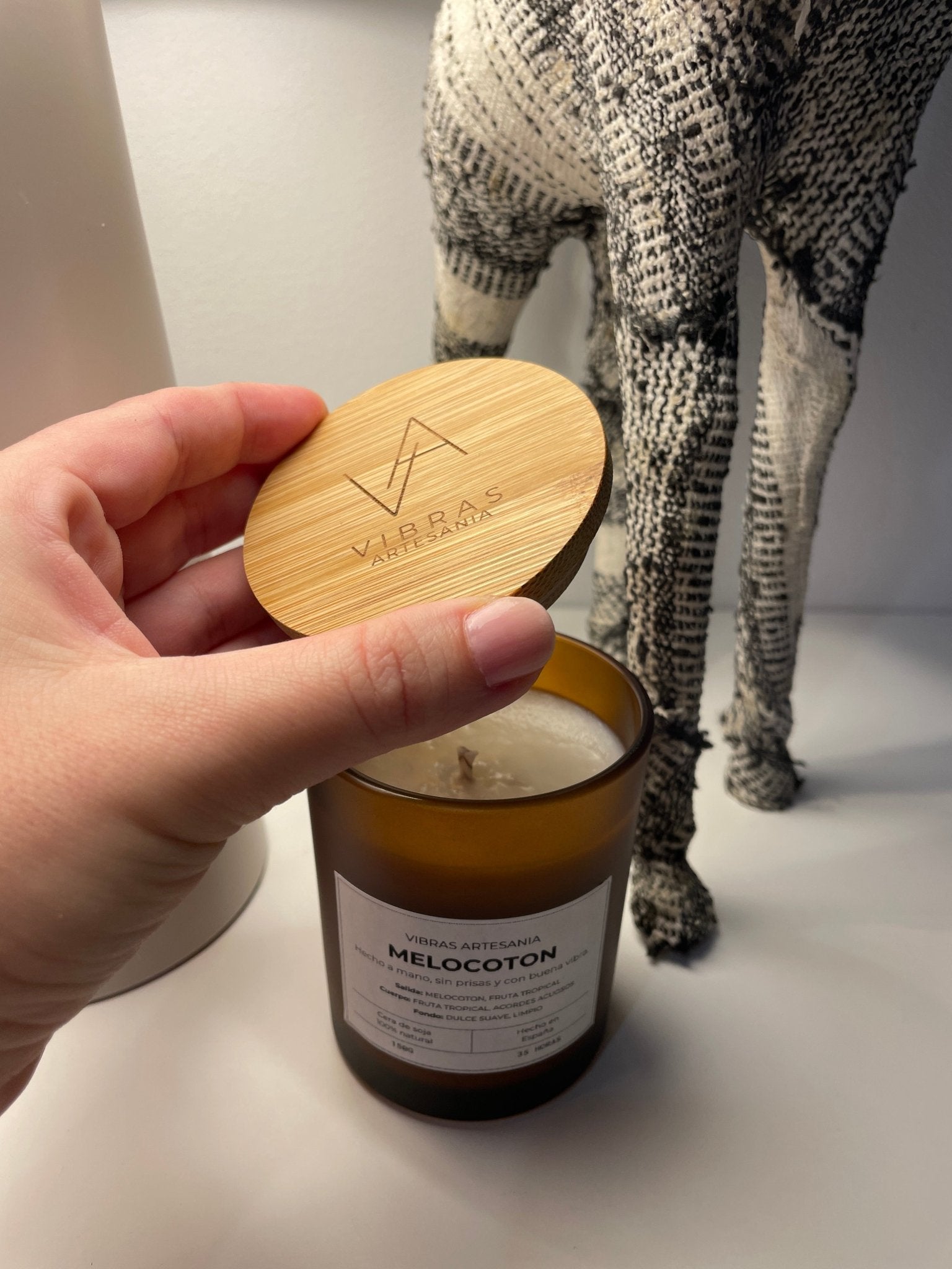 Pack 3 Velas aromaticas - Vibras Artesanía