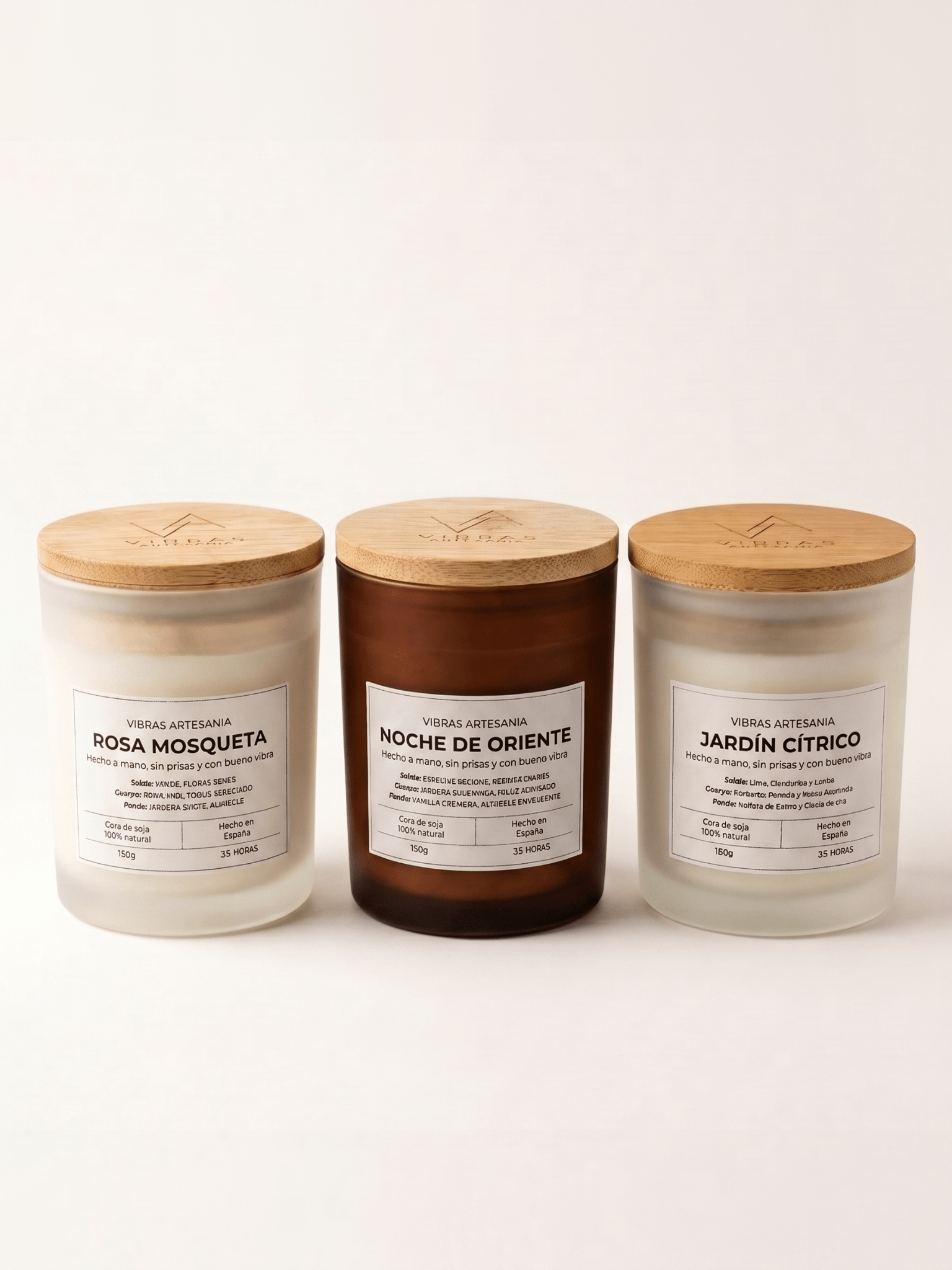 Pack Velas - Vibras Artesanía