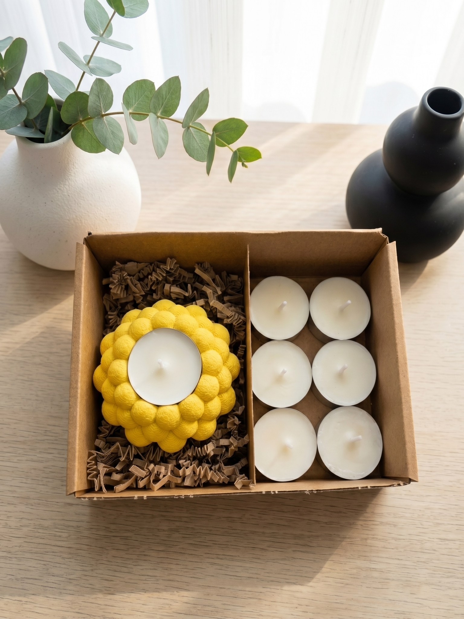 Pack Porta velas Burbujas