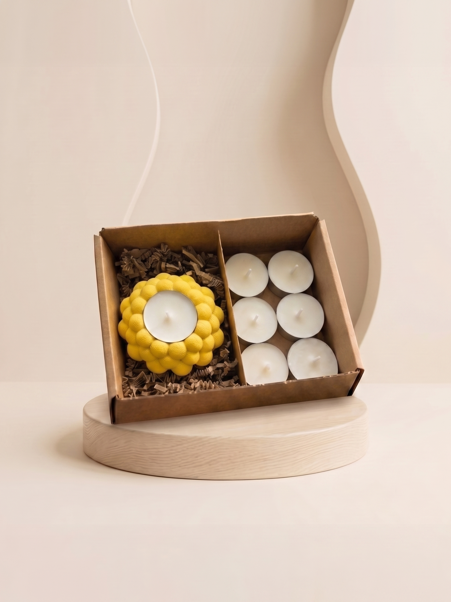 Pack Porta velas Burbujas
