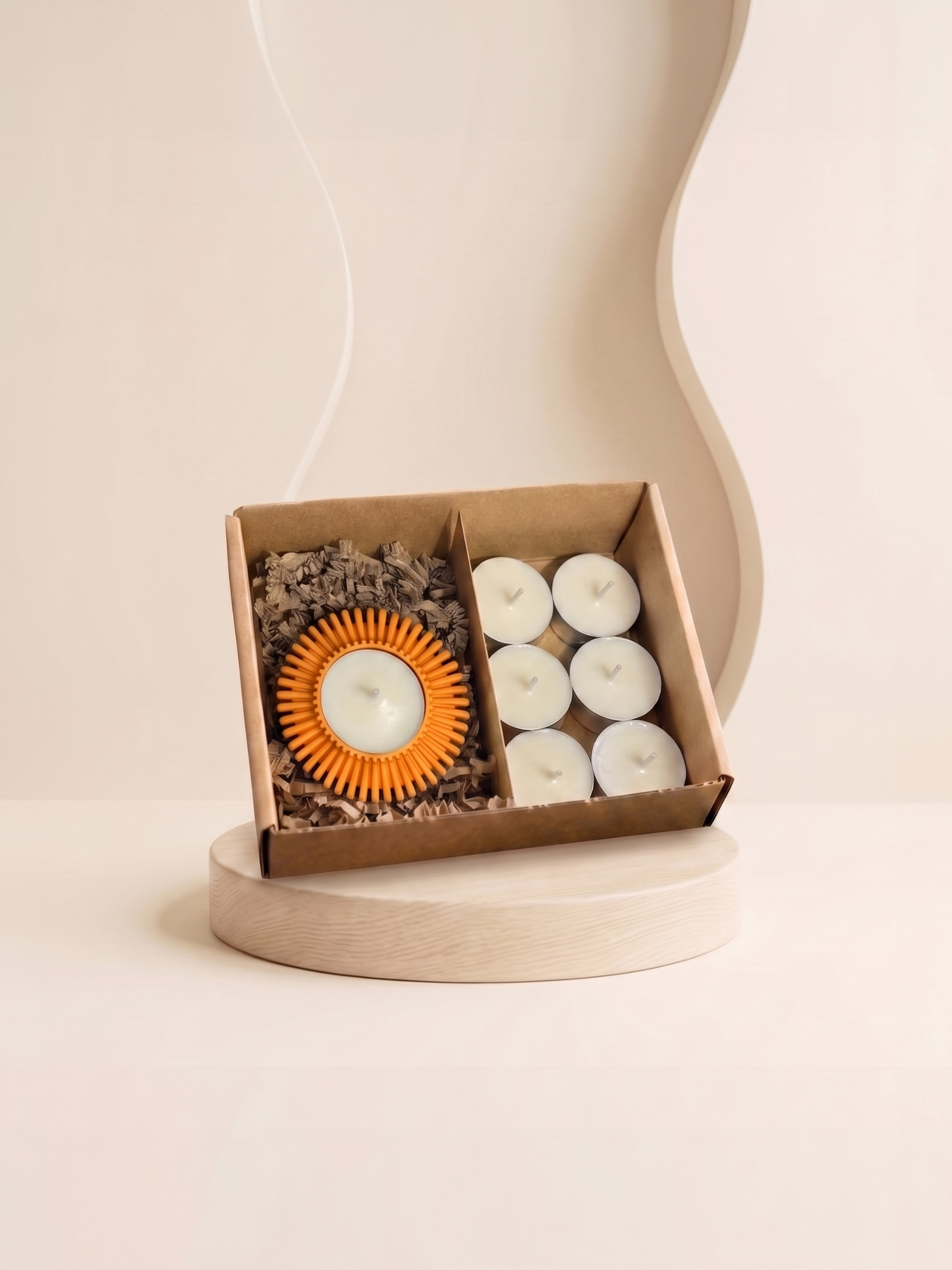 Pack Porta velas Engranaje