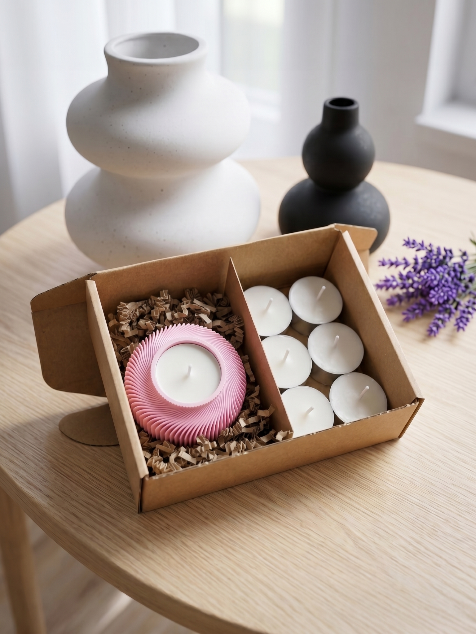 Pack Porta velas Espiral
