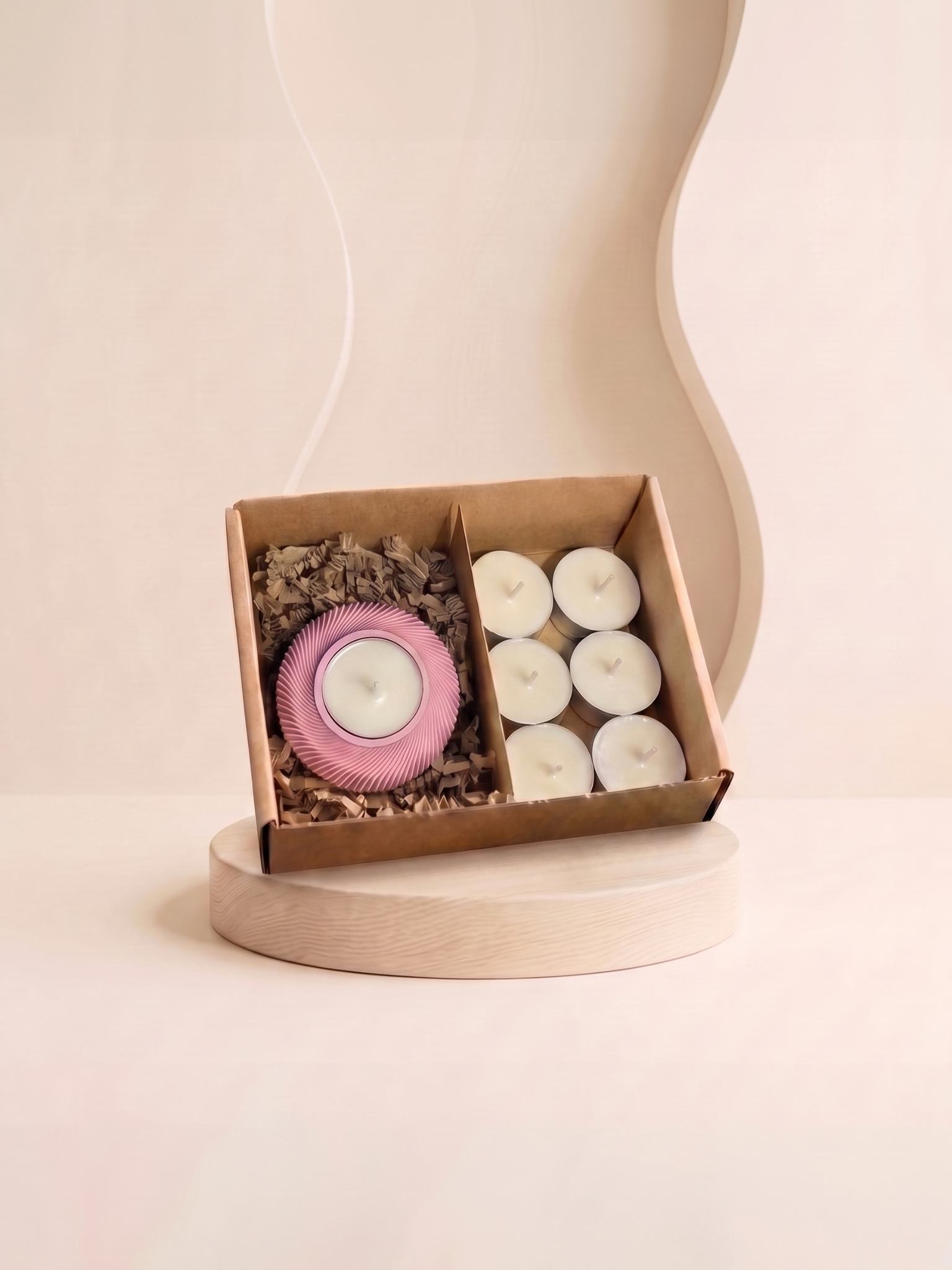 Pack Porta velas Espiral
