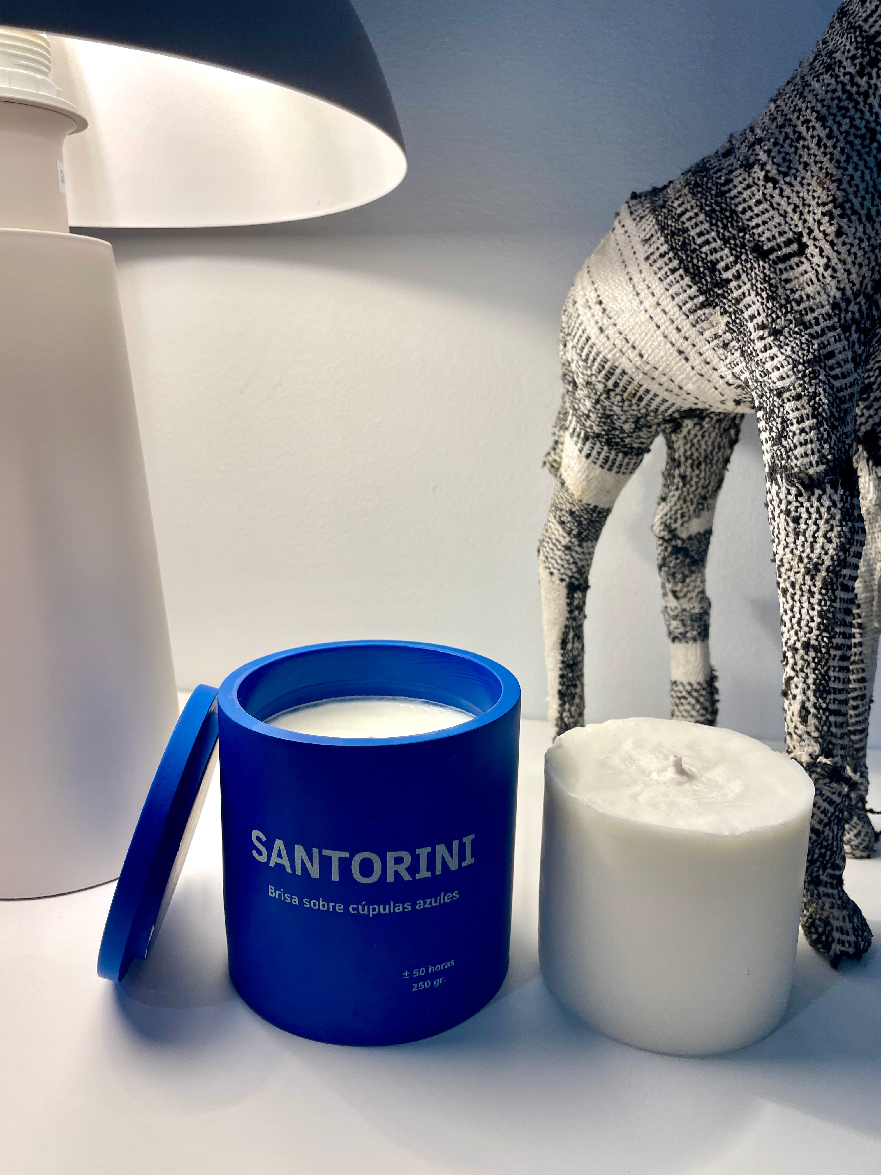 Pack Recarga + Vela Aromática Santorini 250gr