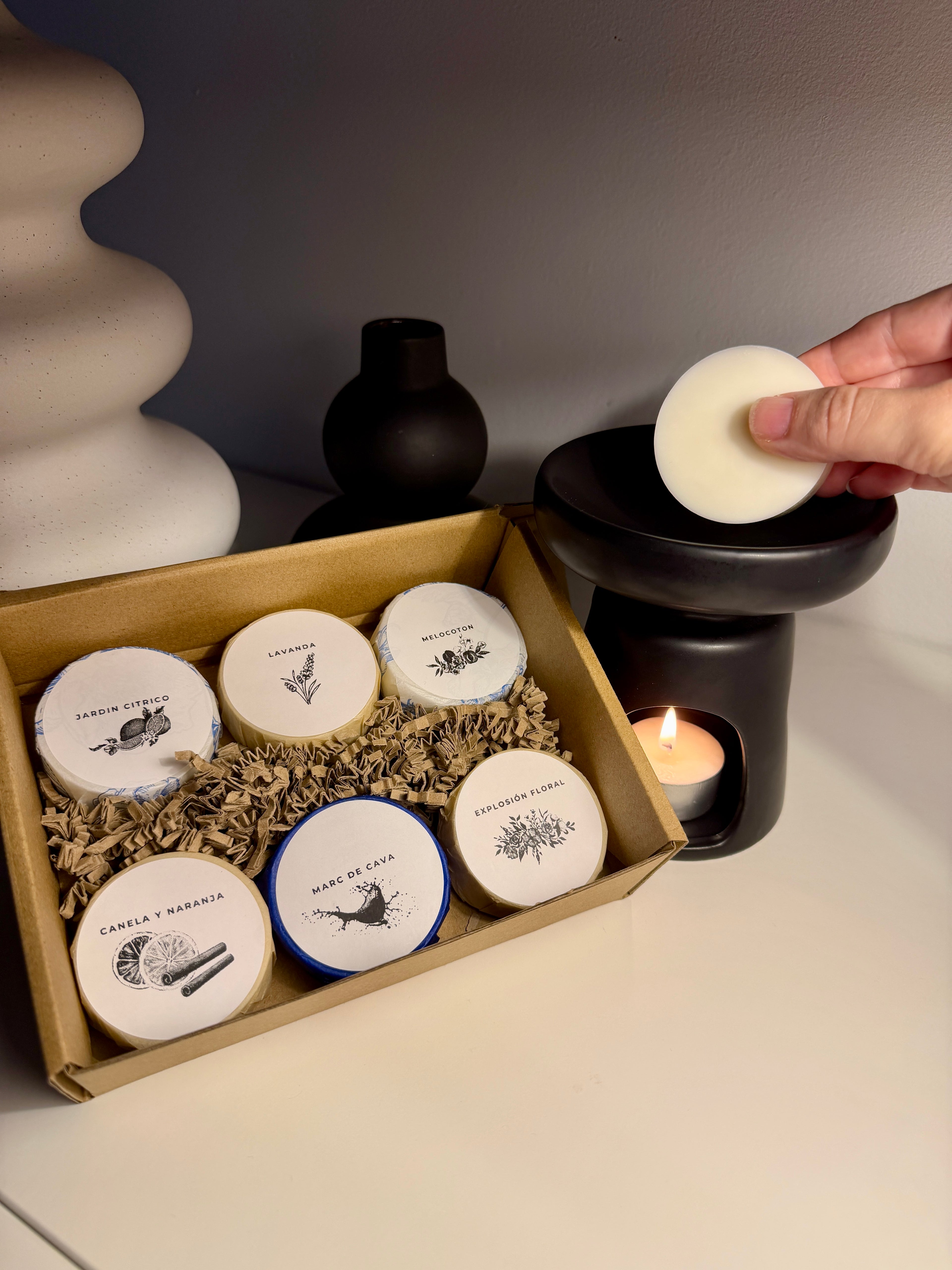 Waxmelts + quemador Caliz