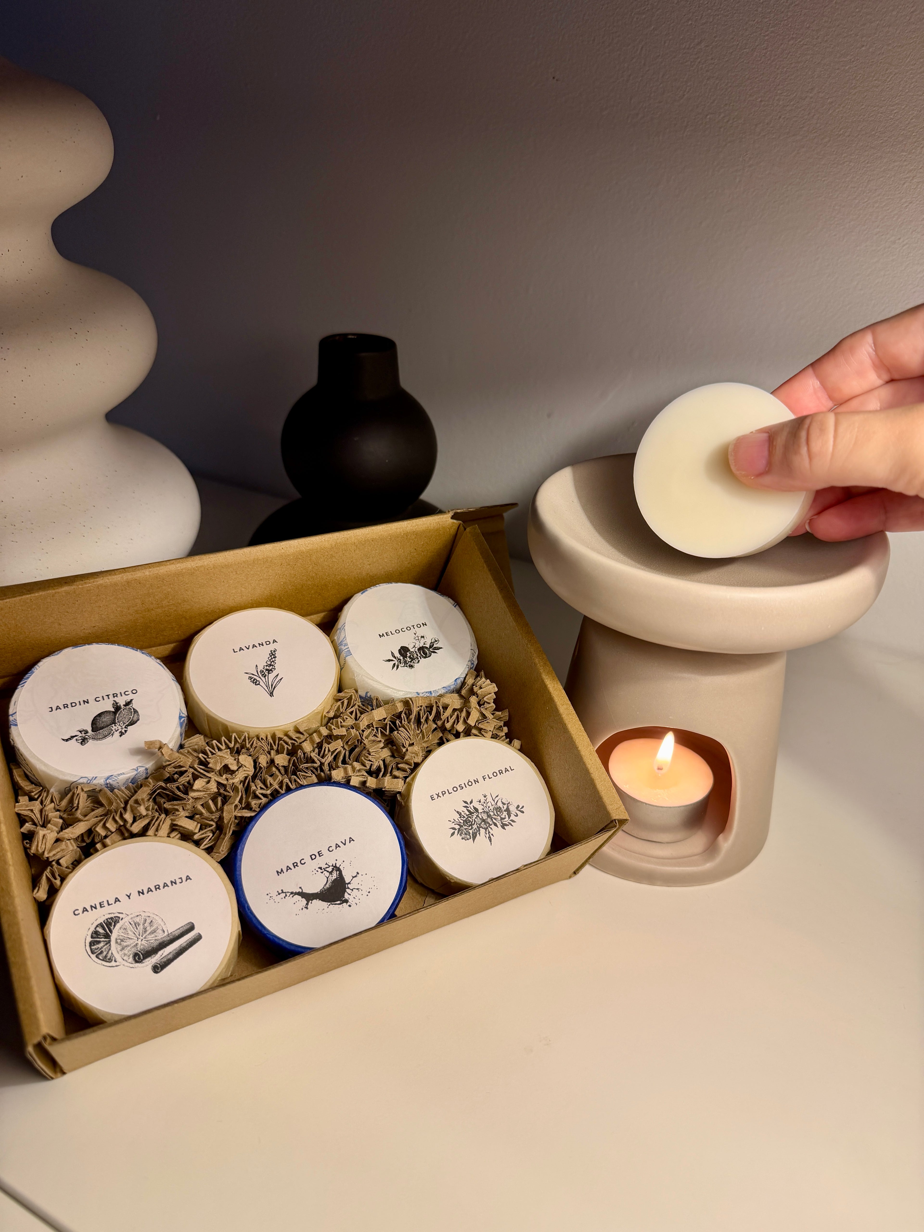 Waxmelts + quemador Caliz
