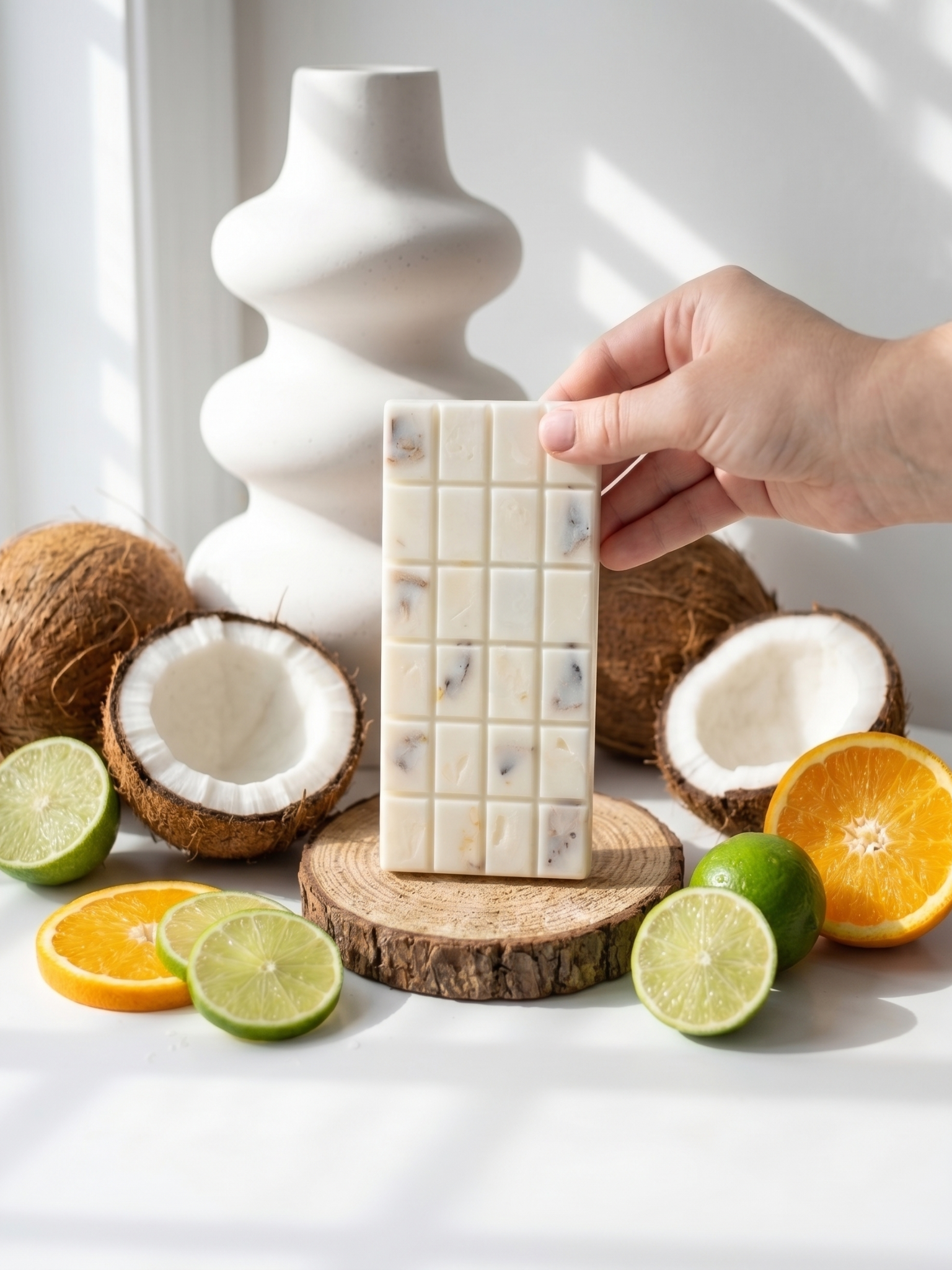 Tableta Coco y Cítricos