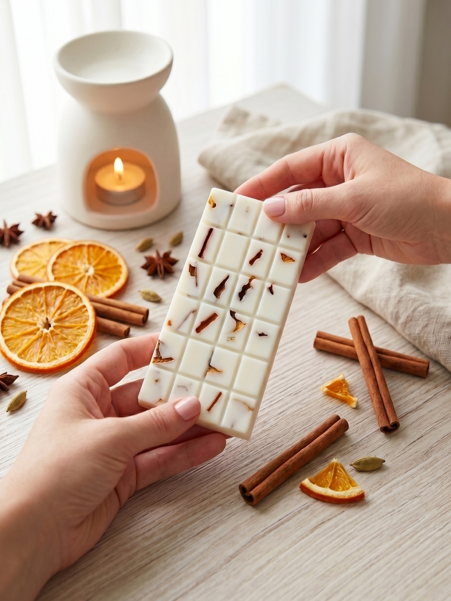 Tableta  Naranja y Canela