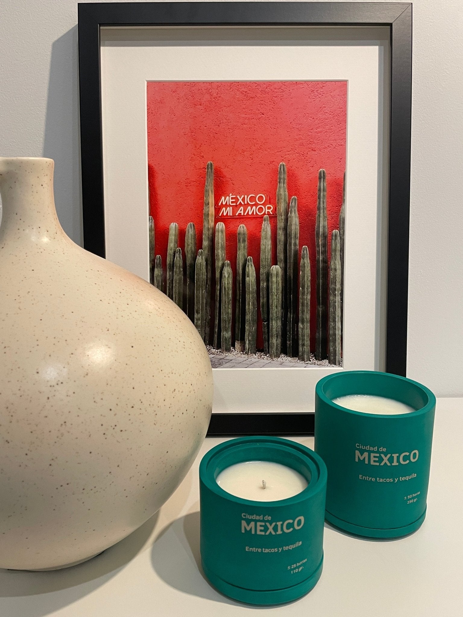 Vela Aromática Ciudad de México - Vibras Artesanía