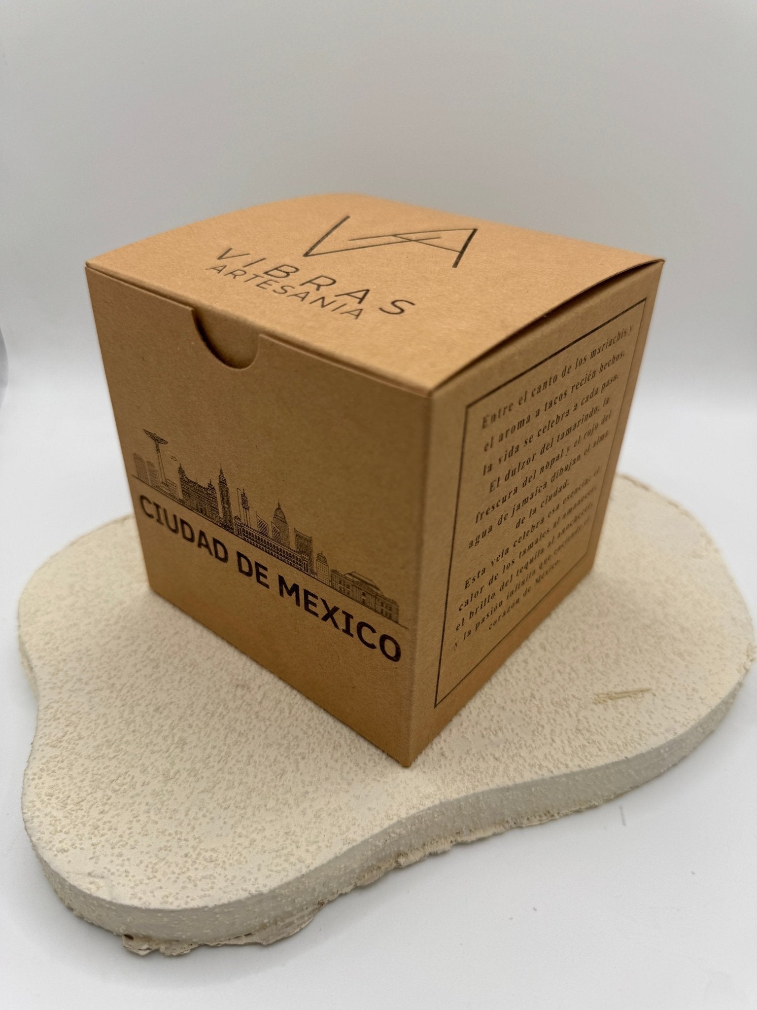 Vela Aromática Ciudad de México - Vibras Artesanía