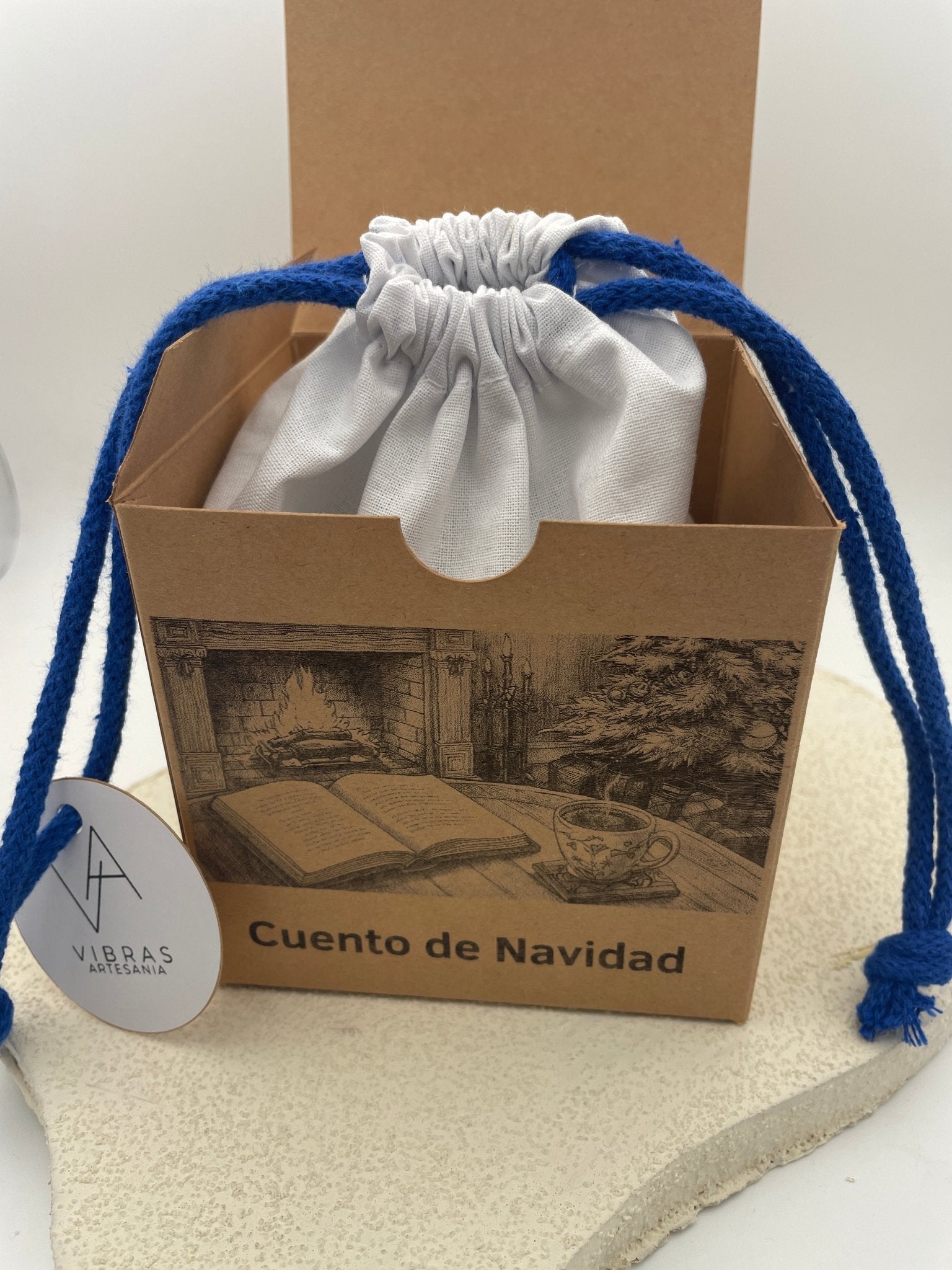 Vela Aromática Cuento de Navidad - Vibras Artesanía