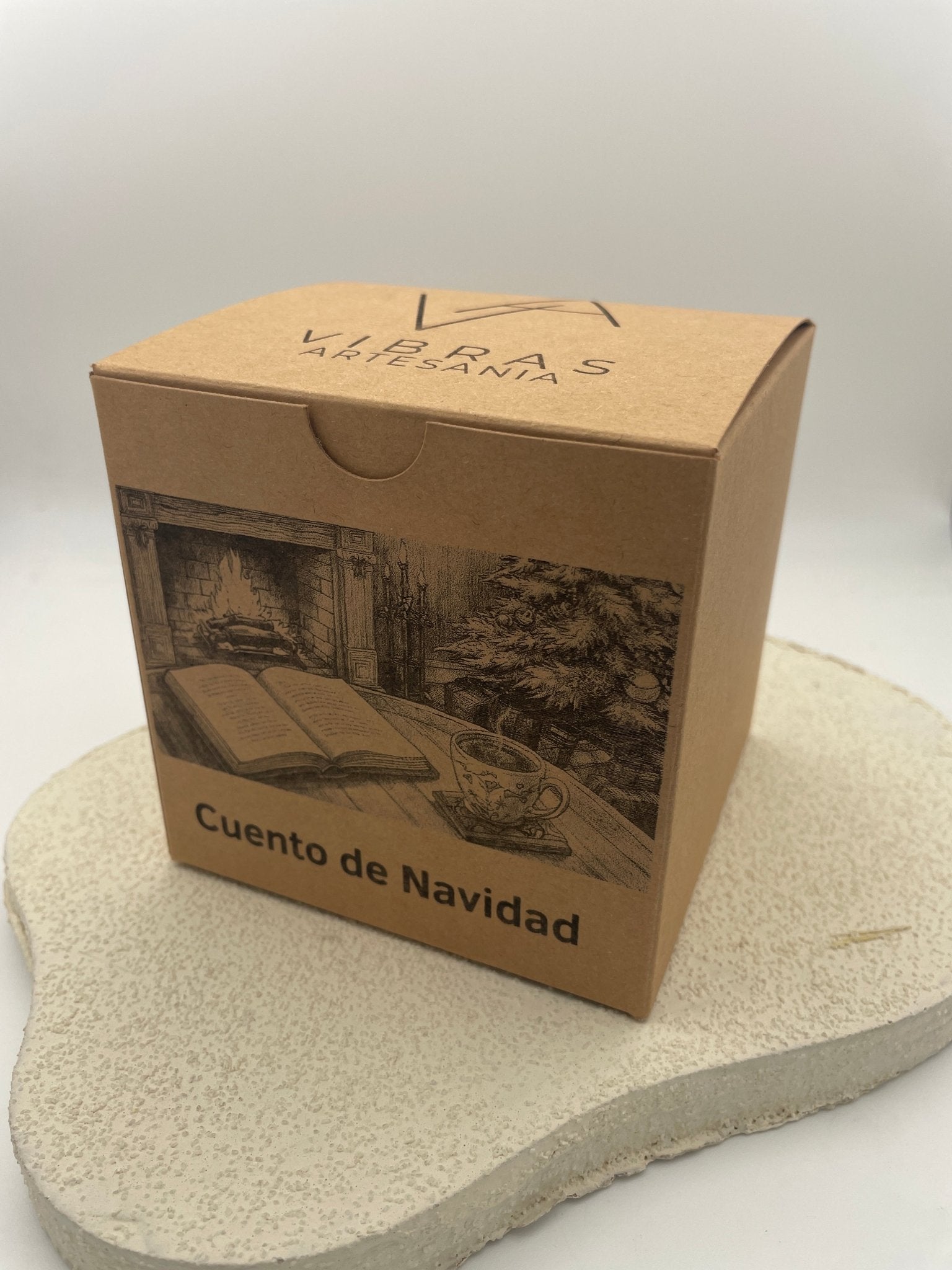Vela Aromática Cuento de Navidad - Vibras Artesanía