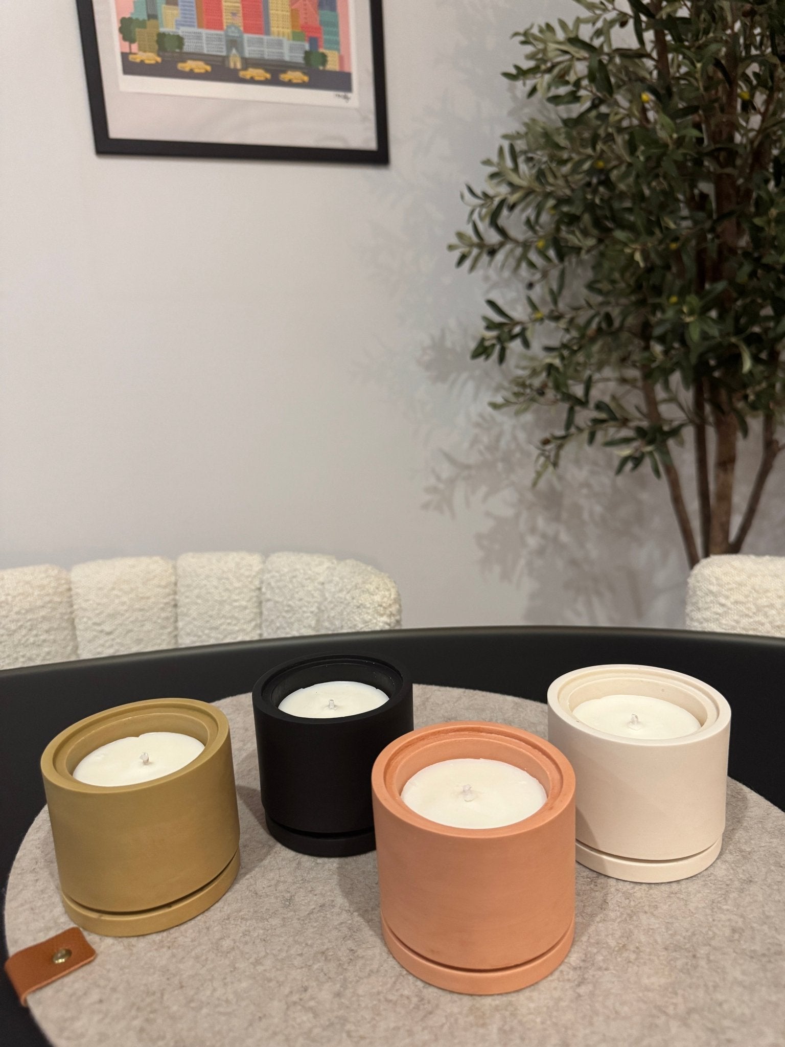 Vela Aromática Esencial - Grande (250 gr.) - Vibras Artesanía