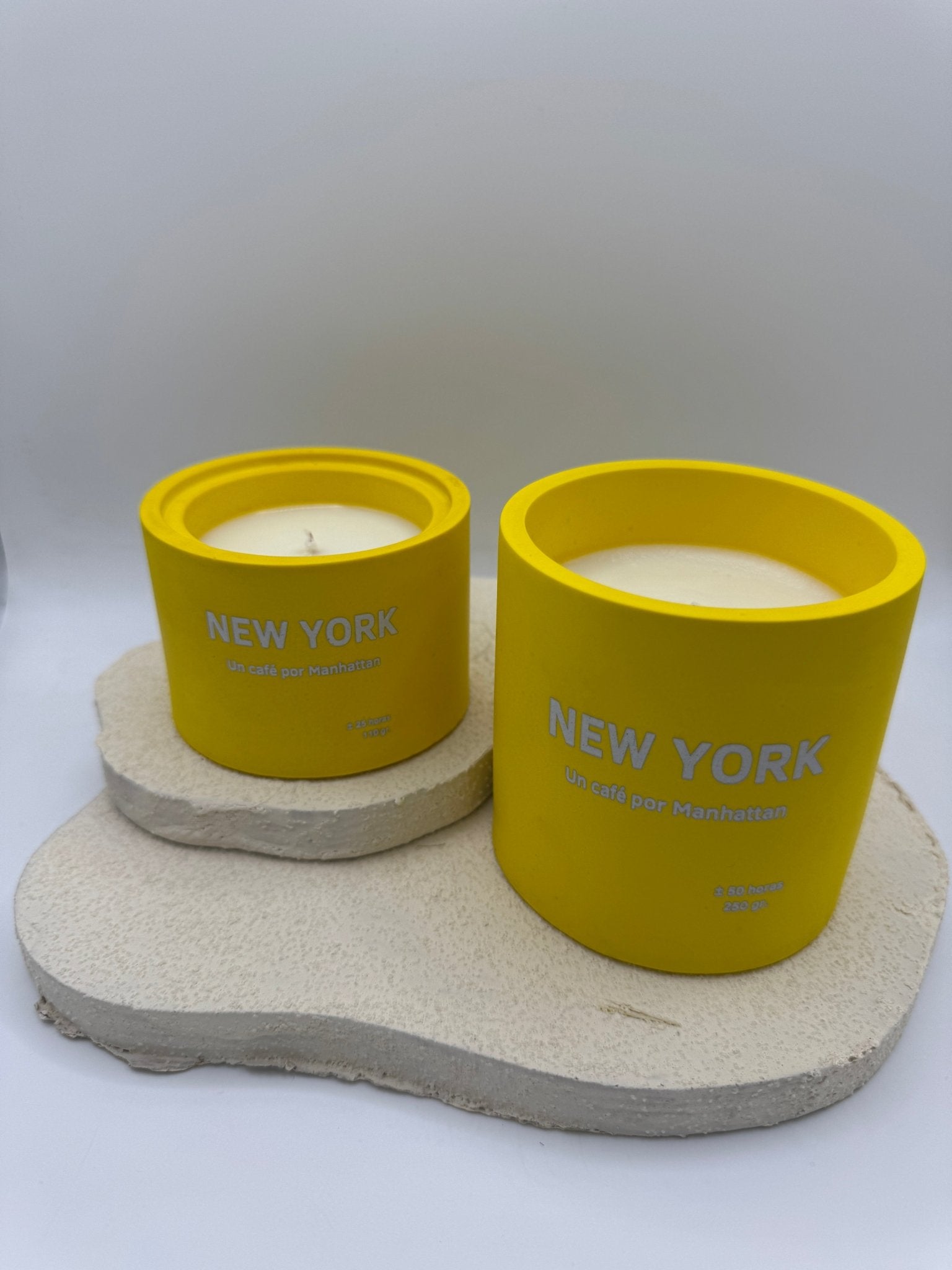 Vela Aromática Nueva York - Vibras Artesanía