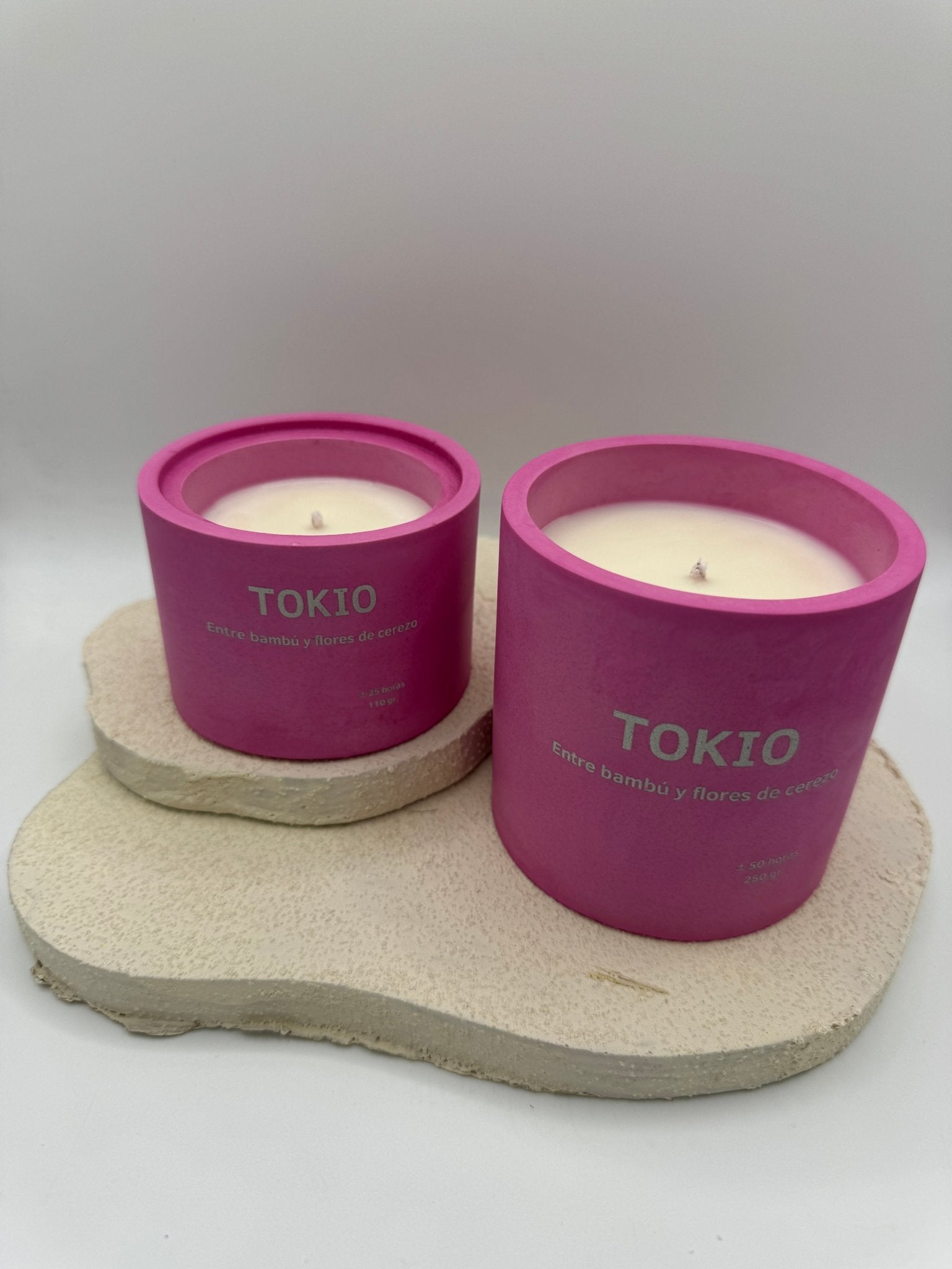 Vela Aromática Tokio - Vibras Artesanía