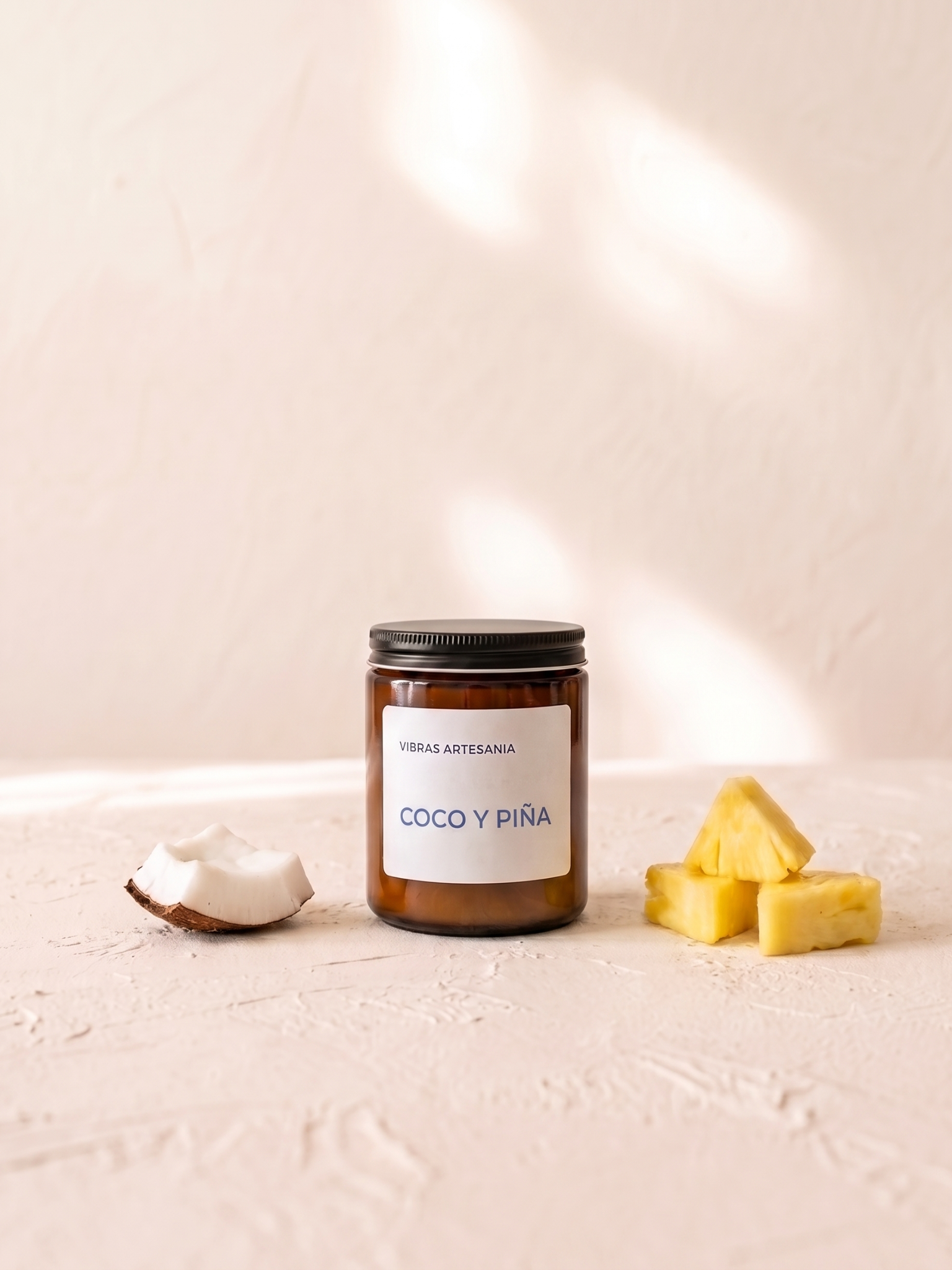 Vela coco y piña
