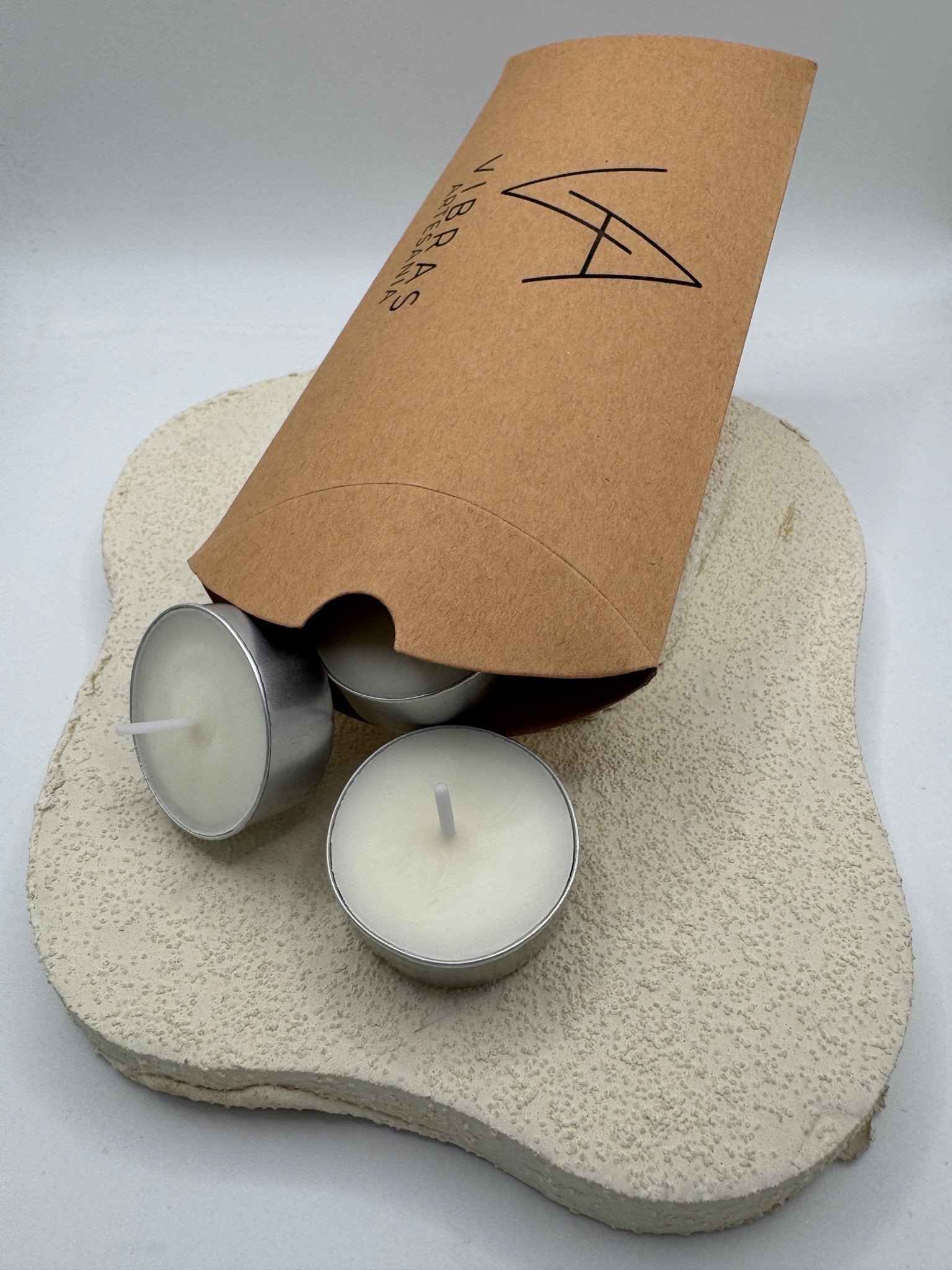 Velas de te - Vibras Artesanía
