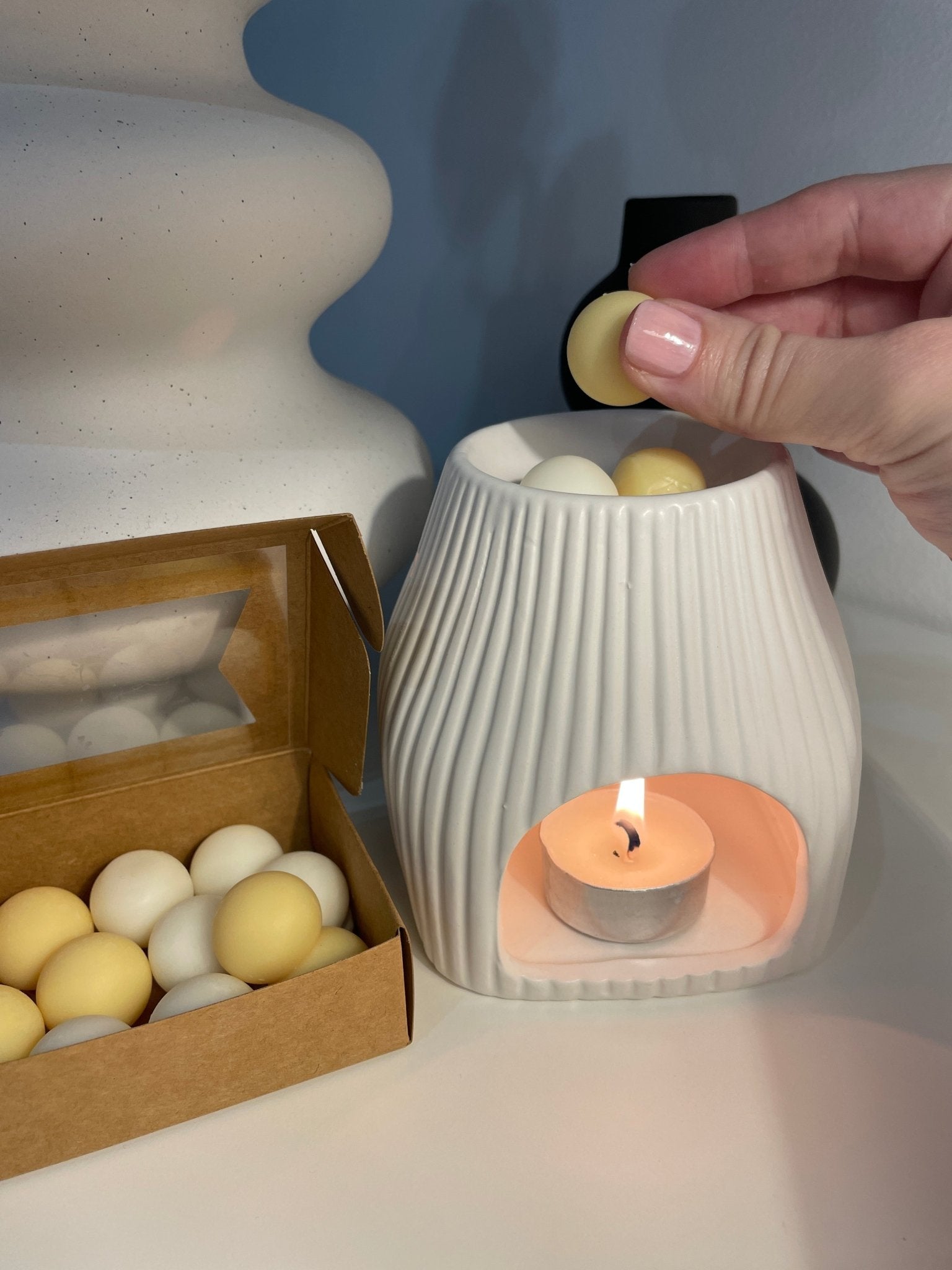 Waxmelts de Perlas con Aroma a Coco y Piña y Crema de Limón - Vibras Artesanía