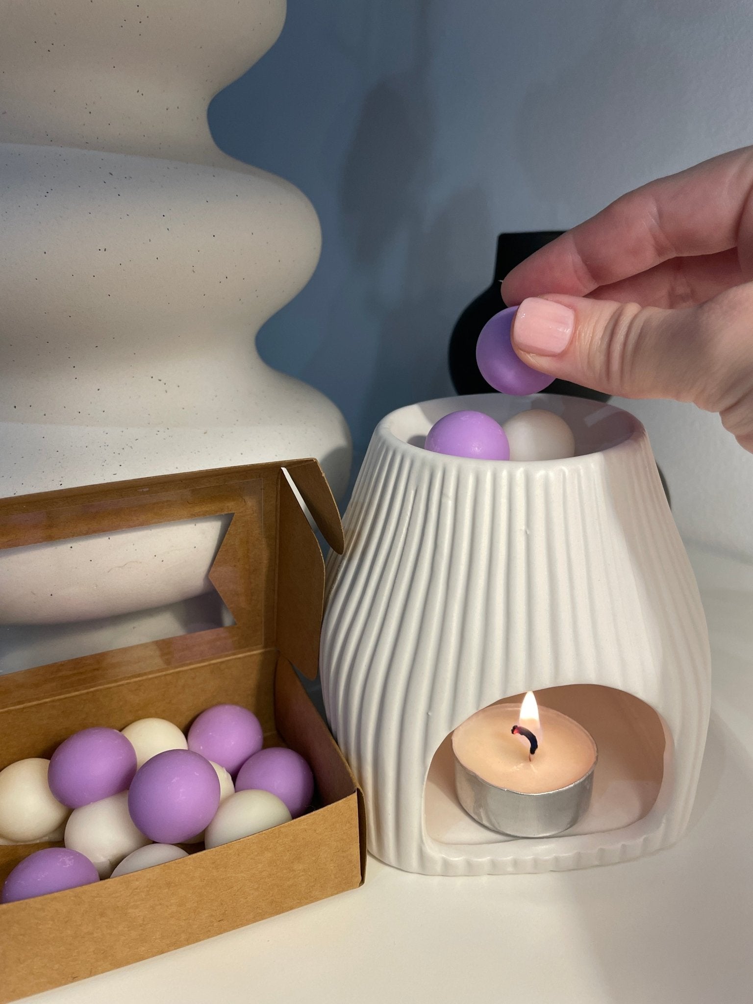 Waxmelts de Perlas con Aroma a Lavanda y Olor a Limpio - Vibras Artesanía